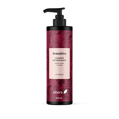 Ebers Stimulerande schampo utan sulfater 250 ml (lök, lavendel och rosmarin) färgskydd med ingredienser av naturligt ursprung