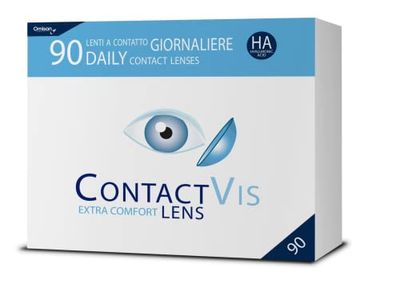ContactVis Extra Comfort Lens 90 lenti a contatto giornaliere, -6,50