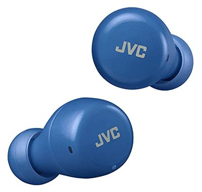 JVC Gumy Mini True Wireless licht en compact, draadloze verbinding, regendicht, HA- Z55T, blauw