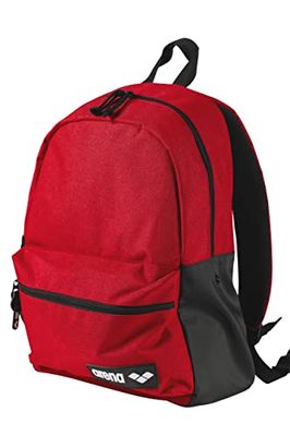 ARENA Unisex - rugzak voor volwassenen Sport School 30L, team rood gemêleerd, één maat