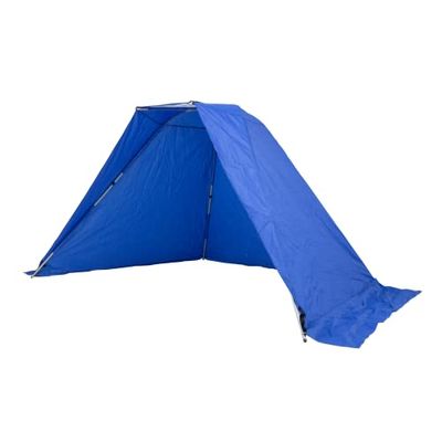 Shakespeare SALT Beach Shelter Clear Top, Tent, Shelters, Sea - Surfcasting Fishing, Unisex, Blue, 140150x270cm