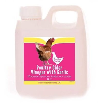 BATTLES Poultry Cider Vinegar & Garlic - 1 litre
