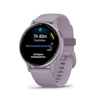 Garmin Vívoactive 5, Smartwatch con GPS, Pantalla AMOLED, Funciones Esenciales de Salud y Forma física y hasta 11 días de autonomía, Lila (Reacondicionado)