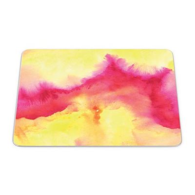 Bonamaison, Tapis de Souris Rectangle Imprimé Numériquement, Fond Antidérapant, pour Bureau et Maison, Taille: 22x18cm