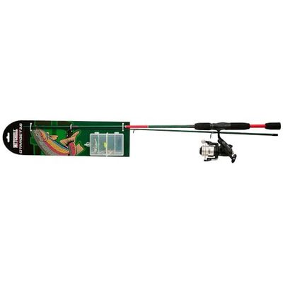 Mitchell Target II Spinning Combo, Combo de Caña y Carrete de Pesca, Pesca de Depredadores, Listo para Pescar Los Kits Incluyen Cañas y Carretes Pre-Preparados con LíneaPike/Perca/Zander