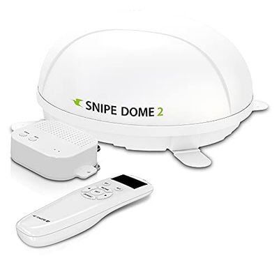 Selfsat Snipe Dome 2 Twin vollautomatische Antenna BT-Remote App-Steuerung
