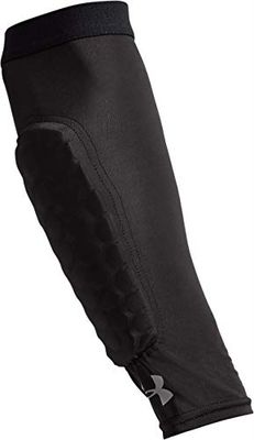 Under Armour Unisex UA1346862-001-33 fotboll skyddskläder, svart, M