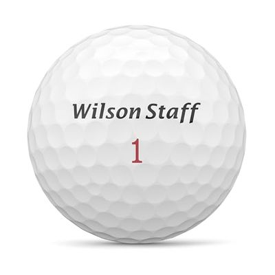 Wilson Staff Zip Double Dozzine di palline da golf, bianche, grandi (WGWP25000), 2 pezzi (confezione da 1) (24 palline da golf in totale)