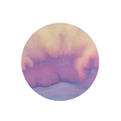 Questo Casa, Round Digital Printed Mouse Pad, Non-Slip Base, for Office and Home, Diameter:22cm