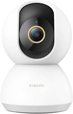 Xiaomi Smart Camera C300 | 360° WLAN-bewakingscamera | Draadloze beveiligingscamera met 2K-resolutie | Binnencamera met bewegingsdetectie en nachtzicht