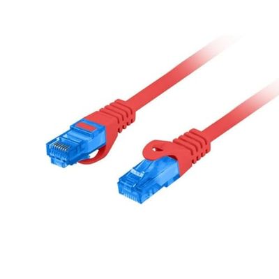 LANBERG Kabel DE Red Cat.6A FTP 0.5M Rojo