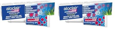 Aloclair Plus Bioadhesive Mouth Ulcer Treatment Gel, 8ml (Pack of 2)