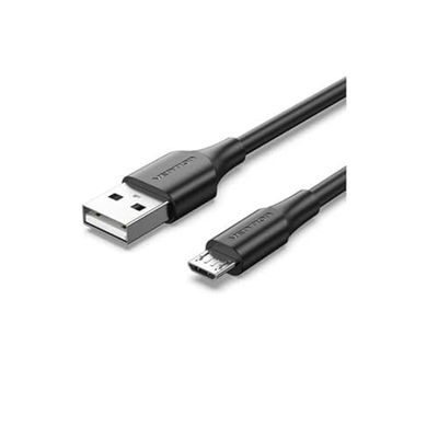 Watio Wave USB-kabel, USB 2.0 naar micro-USB, 3 m, zwart, ideaal voor gegevensoverdracht en het opladen van apparaten, compatibel en duurzaam*