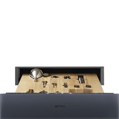 Smeg CPS115G, Wine Accessory Drawer, Grey