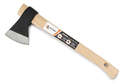Machado vizcaíno, modelo 8281, feito com aço forjado e cabo de madeira, adequado para uso intensivo, 38 cm, peso 400 g, grande resistência e durabilidade - Bikain