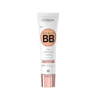 L'Oreal Paris Make-up Designer BB Cream C'est Magic, tom médio de 04, 30 ml (embalagem de 1)