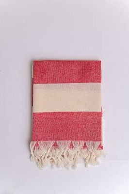 Bonamaison - Asciugamano da spiaggia e da bagno, in cotone, leggero, morbido, assorbente, 83 x 170 cm, prodotto in Turchia