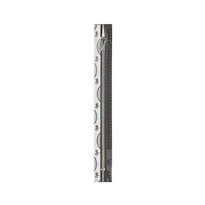 Opti M40-16-00001 Chiusura Lampo, 00001 Grigio, 16 cm