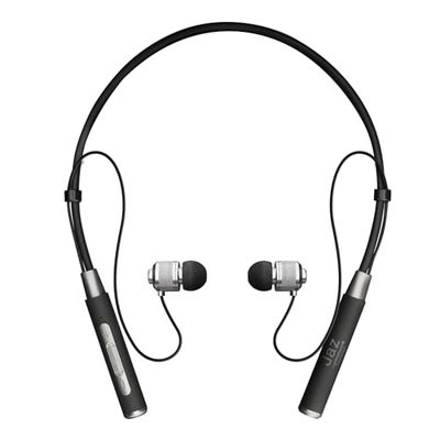 JAZ SBS Spirit V.5.0 bezprzewodowe słuchawki stereo, metalowe wykończenie, elastyczna opaska na szyję, wielofunkcyjne przyciski do odtwarzania muzyki i połączeń