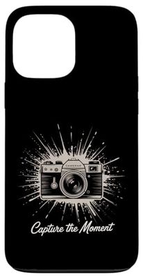 Capture The Moment Camera Photography Art Vintage Retro Life Case for iPhone 13 Pro Max