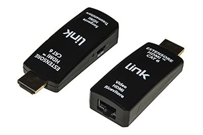 LINK LKEXT27 Mini-HDMI-extender Full HD via netwerkkabel categorie 6 tot 50 meter