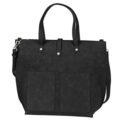Hama Mixte Classy Sac d'ordinateur Portable, Noir, 13.3-14.1"