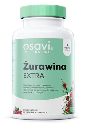 Osavi Żurawina EXTRA - 60 kapsułek wegańskich