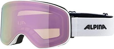 ALPINA Unisexe - Adulte, SLOPE Q-LITE Lunettes de Ski, white matt, One Size