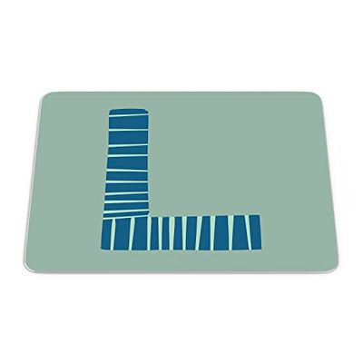 Bonamaison, Rechthoek Pop Art Digitale bedrukte muismat, antislip onderkant, voor kantoor en thuis, afmetingen: 22x18 cm