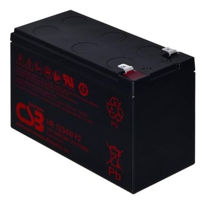 HITACHI CSB Batterie pour onduleur HR1234WF2 9 Ah 12 V - Marque EAN : 5904006036078