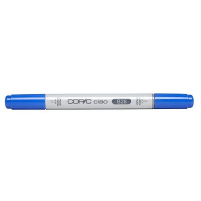 Copic Ciao - Pennarello Grafico con Doppia Punta, 11 g , Blu (Royal Blue), 12 x 12 x 150 mm