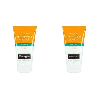 Neutrogena Visibly Clear, Daily Scrub 150ml (Pack of 2)