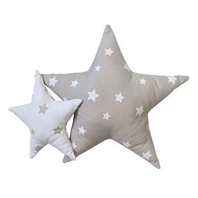 13Casa Sleepy A5 Set 2 Cuscini, 50X50X2 H cm, Fantasia, Cotone