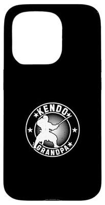 Custodia per iPhone 15 Pro Kendo Fighter Nonno Kendo Wrestler Kendo Nonno