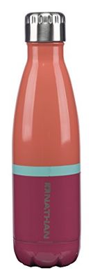 Nathan Tritono Botella Cromada, Unisex Adulto, Dorado (Fusion Coral/Deep Sea Coral/Beach Glass), 0.5 l