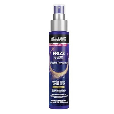 John Frieda Wunder-reparation Night Wunderder Spray idratante – Contenuto: 100 ml – Frizz Ease Series – Per capelli fini e sottili