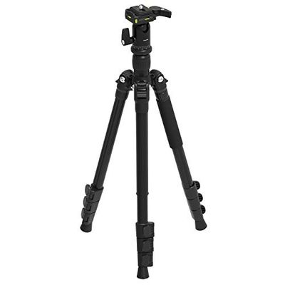 Sabrent TP-ALB6 - Treppiede in alluminio con supporto a 360 gradi, versione compatta, 56 cm