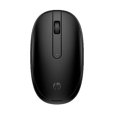 HP 240 Bluetooth Mouse, Black, Bluetooth 5.1, Wireless, Precise Sensor, 1600 DPI Optical Mouse Sensor, Lightweight & Easy to Connect, AES technology, Practical and Comfortable Ambidextrous Design