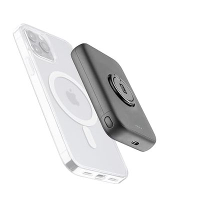 Cellularline | Caricabatterie Portatili | Caricabatterie portatile compatibile con MagSafe