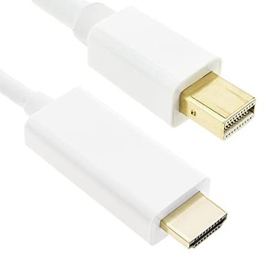 BeMatik - Cavo mini DisplayPort maschio a HDMI maschio 1 m