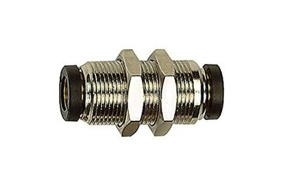Riegler 115950 Value Line - Tornillo de mamparo para manguera exterior (10 mm de diámetro)