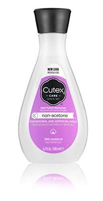 Cutex, Dissolvant pour Vernis à Ongles, 200 Ml, Sans Acétone