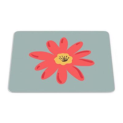 Bonamaison, Tapis de Souris Rectangle Imprimé Numériquement, Fond Antidérapant, pour Bureau et Maison, Taille: 22x18cm