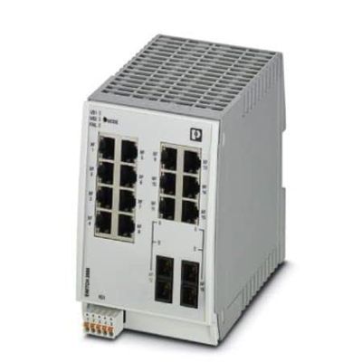 PHOENIX CONTACT FL SWITCH 2214-2FX Commutateur managé SM 2000 14 ports RJ45 10/100 Mbit/s 2 SC Singlemode 100 Mbit/s Indice de protection IP20 PROFINET Conformance-Class B