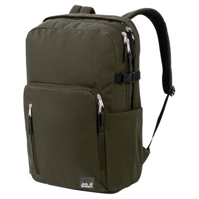 Jack Wolfskin, Nature, Daypack Avec Matériau Recyclé, Bonsaï Vert, 24L, Unisexe-Adulte
