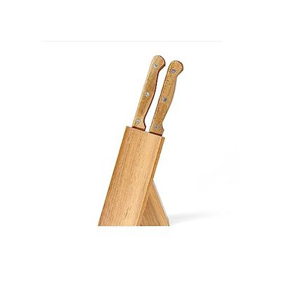 Livoo - Set de 6 couteaux à steak avec support - 11cm, lame 1,2 mm