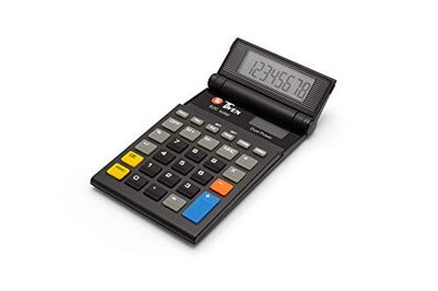 TWEN TW820 Calculatrice Solaire Noir