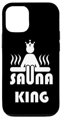 Coque pour iPhone 14 Pro Sauna club Maître du Sauna