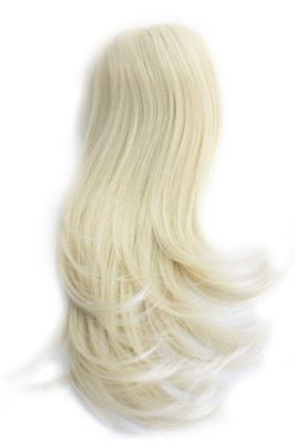 American Dream Barbara Ponytail with Drawstring Attachment Cream Blonde