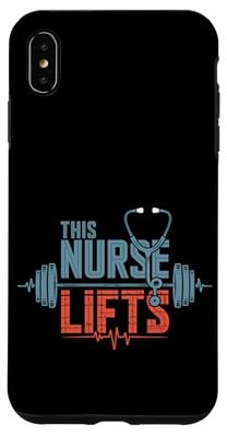 This Nurse Lifts Entrenamiento Equilibrio Salud --- Carcasa para iPhone XS Max